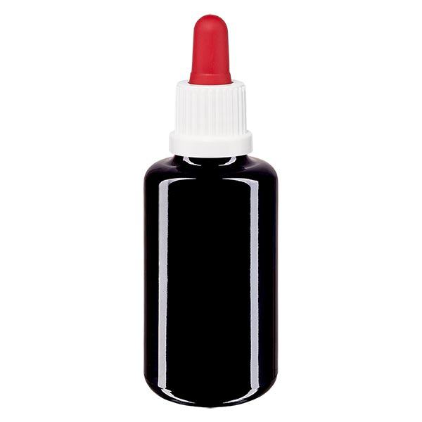 Apteekkipullo violetti 30ml pipetti valkoinen/punainen väärentämisen estävä sulkeminen. Apteekkipullo violetti 30ml pipetti valkoinen/punainen väärentämisen estävä sulkeminen.