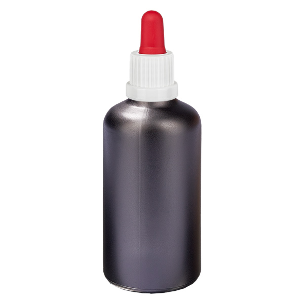 100ml pipettipullo valkoinen/punainen väärentämisen varalta suljettava BlackLine UT18/100 100ml pipettipullo valkoinen/punainen väärentämisen varalta suljettava BlackLine UT18/100