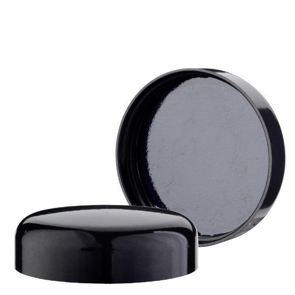 Ruuvikorkki musta kestomuovista, kierre 52mm ApoGlas®. Ruuvikorkki musta kestomuovista, kierre 52mm ApoGlas®.