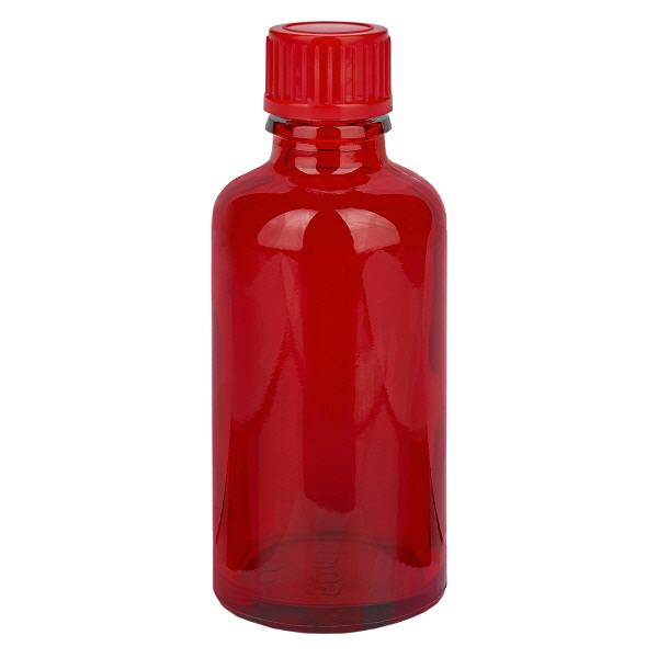 50ml pullo 11mm kierrekorkki punainen standardi RedLine UT18/50 50ml pullo 11mm kierrekorkki punainen standardi RedLine UT18/50