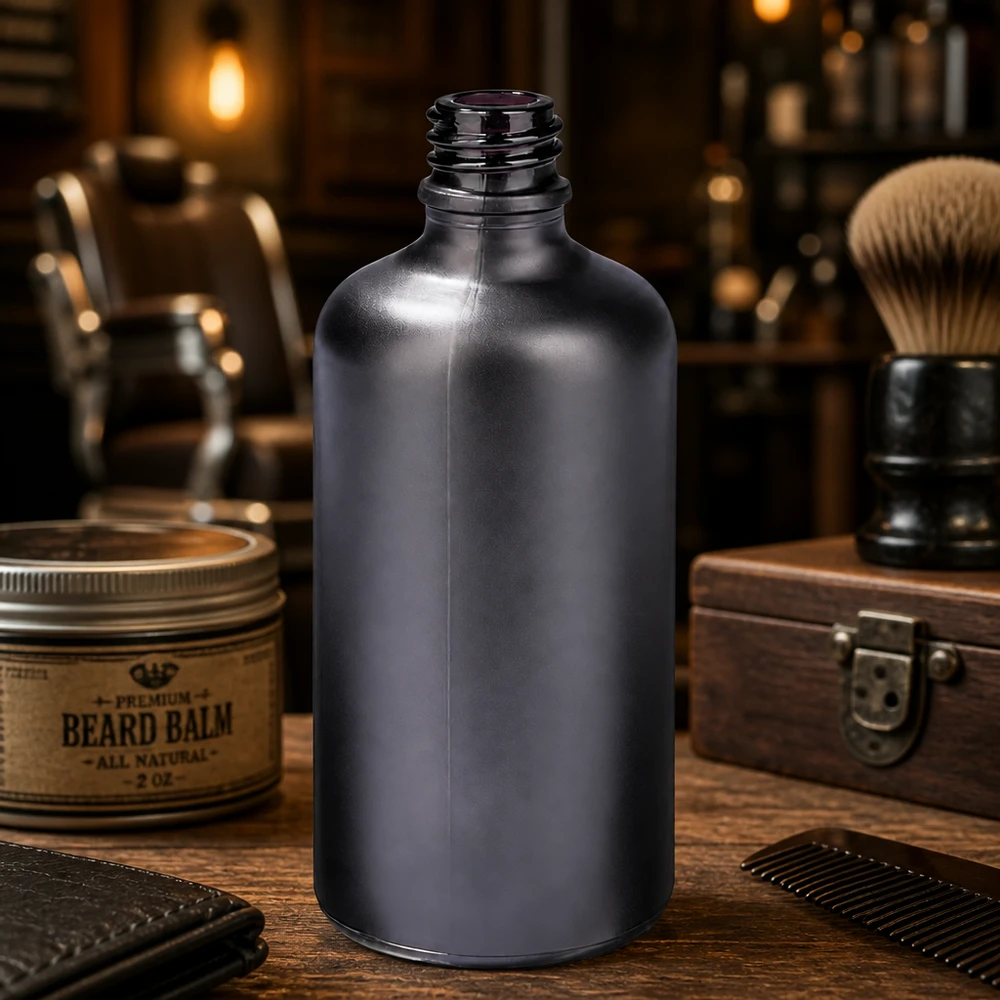 100ml apteekkipullo BlackLine UT18/100 UNiTWIST UNiTWIST 100ml apteekkipullo BlackLine UT18/100 UNiTWIST, jossa on UNiTWIST-kierre turvallista sulkemista varten.