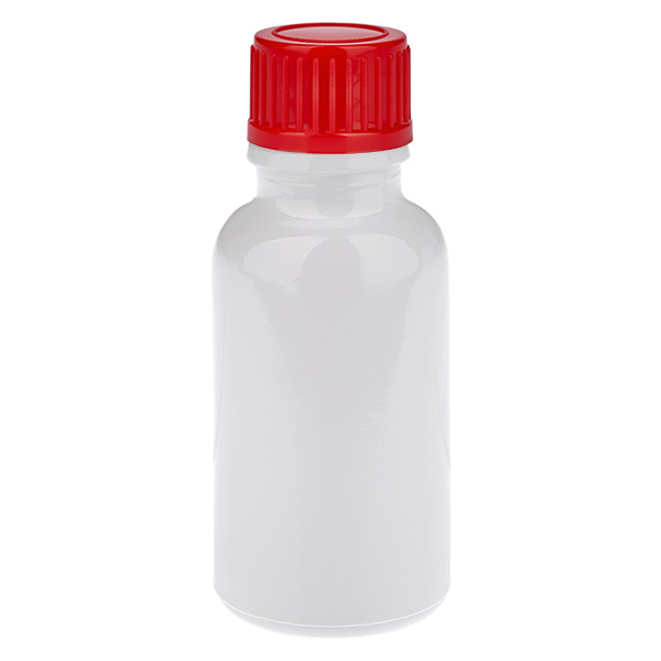 20 ml pullo, 11 mm kierrekorkki, punainen, vakiomalli WhiteLine UT18/20 20 ml pullo, 11 mm kierrekorkki, punainen, vakiomalli WhiteLine UT18/20