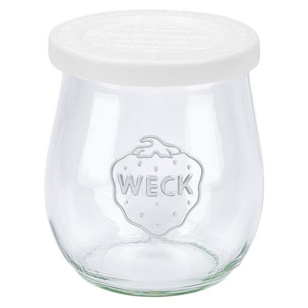 220ml tulppaanipurkki, jossa on raikastuskansi WECK RR60