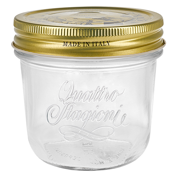 200ml "Quattro Stagioni" -mukit, joissa on kansi.