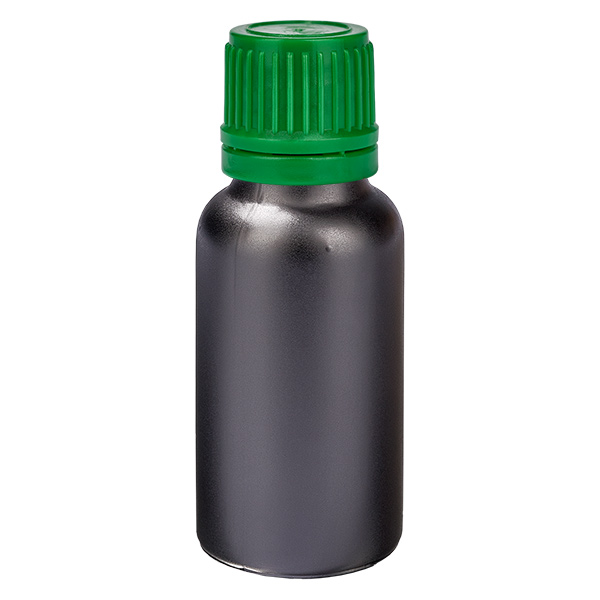 20ml pullo 11mm kierrekorkki vihreä väärentämisen estävä korkki BlackLine UT18/20 20ml pullo 11mm kierrekorkki vihreä väärentämisen estävä korkki BlackLine UT18/20
