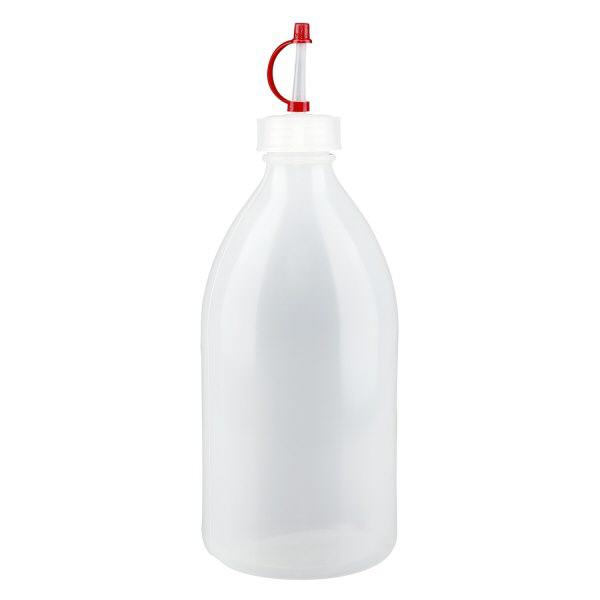 500ml tippapullo, kapeakaulainen laboratoriopullo