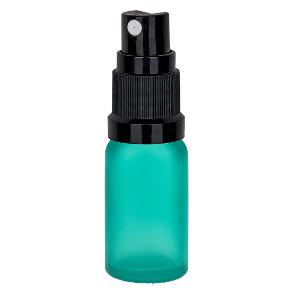 10ml suihkepullo musta vakiokorkki GreenLine UT18/10