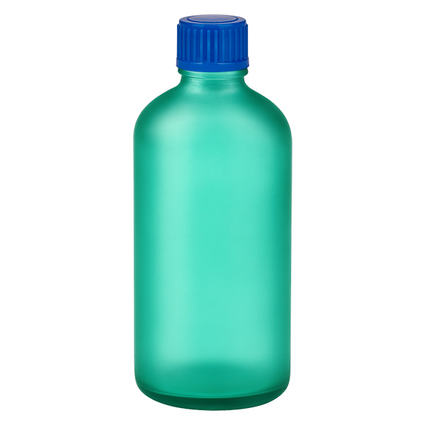 100ml pullo 11mm ruuvikorkki sininen Standard GreenLine UT18/100 100ml pullo 11mm ruuvikorkki sininen Standard GreenLine UT18/100