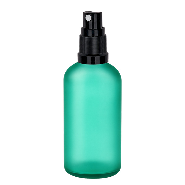 100ml suihkepullo musta vakiokorkki GreenLine UT18/100 100ml suihkepullo musta vakiokorkki GreenLine UT18/100