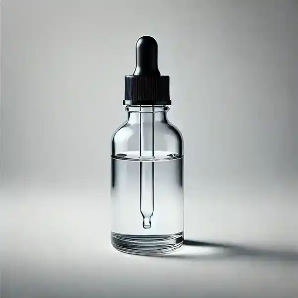 Klare Pipettenflaschen