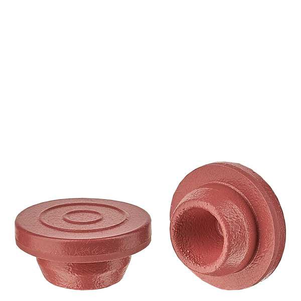 Ruiskutulppa 20mm punainen, valmistettu bromobutyylistä. Ruiskutulppa 20mm punainen, valmistettu bromobutyylistä.