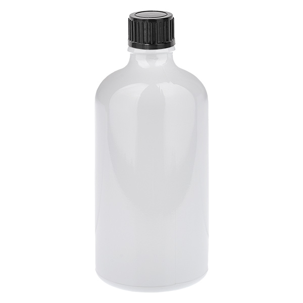100 ml pullo 11 mm kierrekorkki musta vakio WhiteLine UT18/100 100 ml pullo 11 mm kierrekorkki musta vakio WhiteLine UT18/100