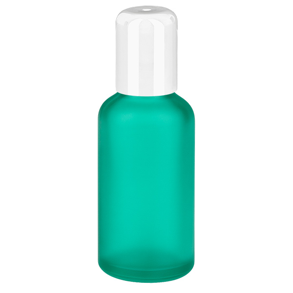 50ml roll-on-pullo valkoinen vakiokorkki GreenLine UT18/50 GreenLine UT18/50