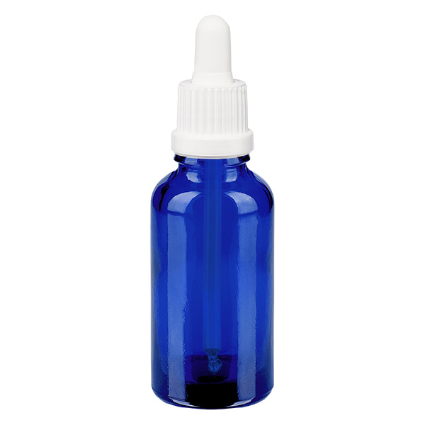 30ml pipettipullo valkoinen peukaloinninesto BlueLine UT18/30 BlueLine UT18/30