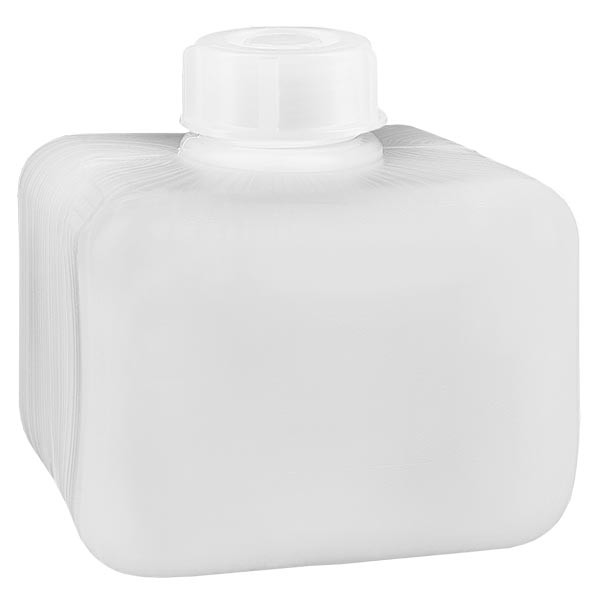 Kemikaalipullo 250ml, kapeakaulainen, valmistettu PE-HD:stä, luonnollinen väri Kemikaalipullo 250ml, kapeakaulainen, valmistettu PE-HD:stä, luonnollinen väri