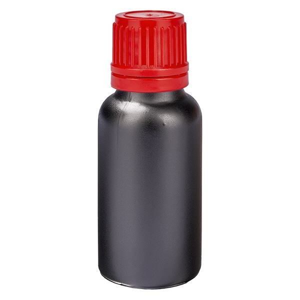 20ml pullo 11mm kierrekorkki punainen väärentämisen estävä korkki BlackLine UT18/20 BlackLine UT18/20 20ml pullo 11mm kierrekorkki punainen väärentämisen estävä korkki BlackLine UT18/20 BlackLine UT18/20