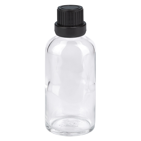 50ml pullo 11mm kierrekorkki musta väärentämisen estävä korkki ClearLine UT18/50 50ml pullo 11mm kierrekorkki musta väärentämisen estävä korkki ClearLine UT18/50