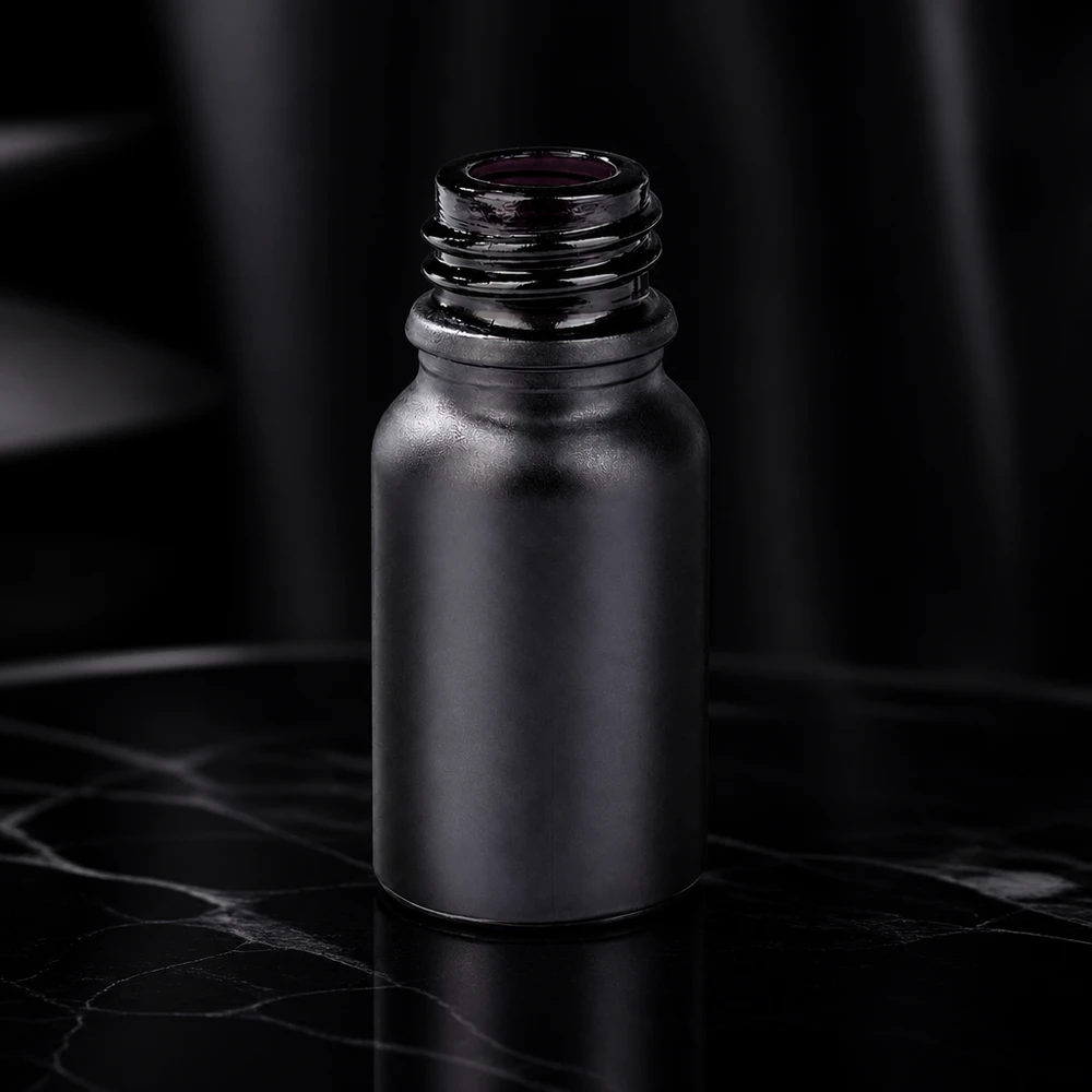 10ml annostelupullo BlackLine UT18/10 UNiTWIST UNiTWIST Tyylikäs 10ml BlackLine UT18/10 UNiTWIST -apteekkipullo, jossa on ohut siluetti tyylikkääseen esillepanoon.