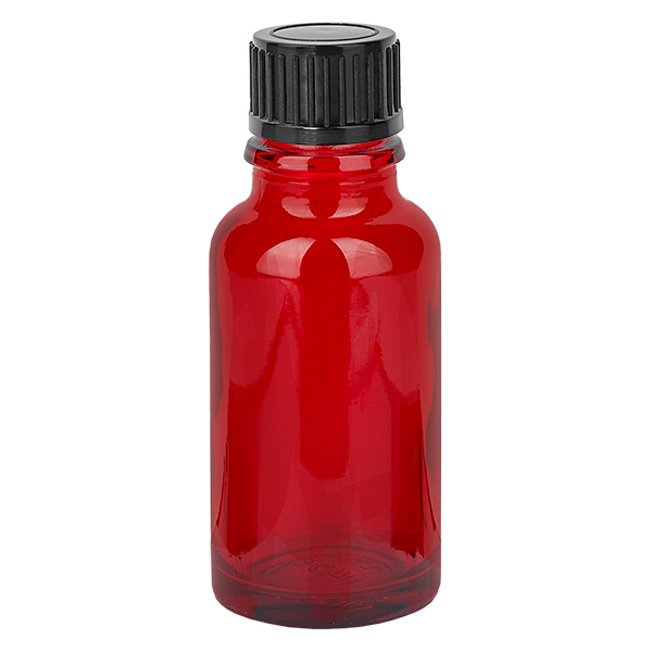 20ml pullo 11mm kierrekorkki musta standardi RedLine UT18/20