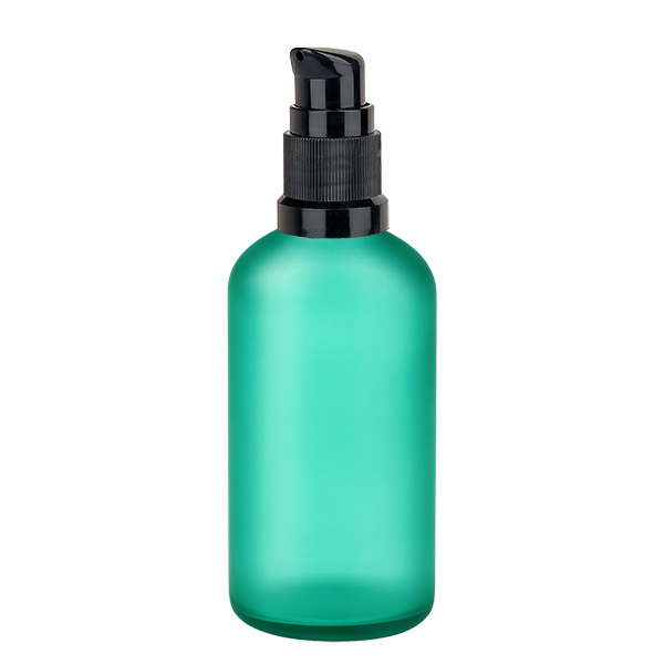 100ml pumppupullo musta vakiokorkki GreenLine UT18/100 100ml pumppupullo musta vakiokorkki GreenLine UT18/100