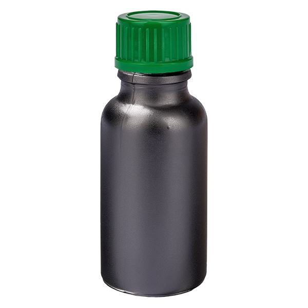 20ml pullo 11mm kierrekorkki vihreä standardi BlackLine UT18/20 20ml pullo 11mm kierrekorkki vihreä standardi BlackLine UT18/20