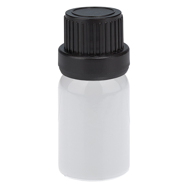 5 ml tiputuspullo 2 mm musta alkuperäissuljin WhiteLine UT18/5