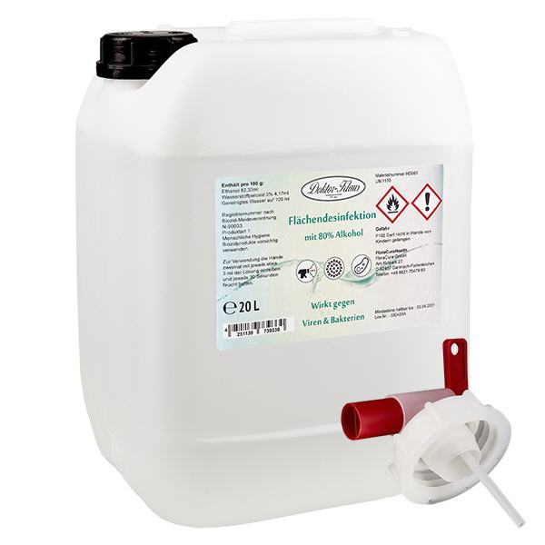 Pintadesinfioinnin täyttö 20L Doktor-Klaus Pintadesinfioinnin täyttö 20L Doktor-Klaus
