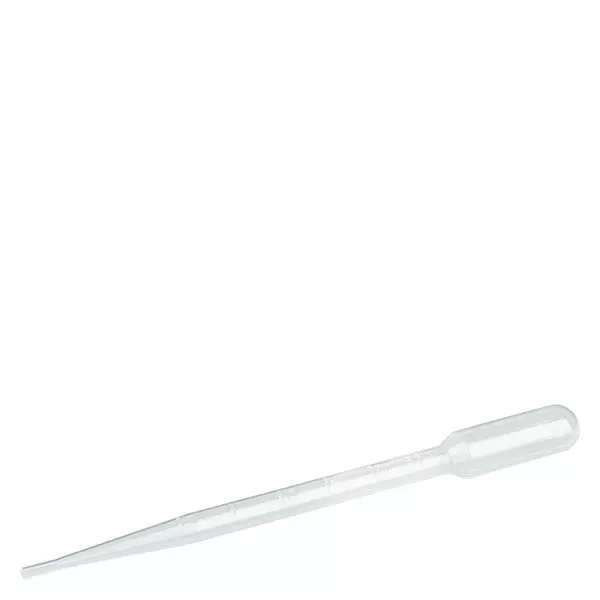 3,5 ml:n siirtopipetti (155x15mm), jossa on asteikko.
