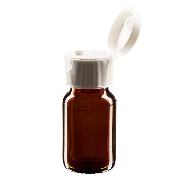 30ml lääkepullo ruskea, kääntyvällä korkilla ApoGlas