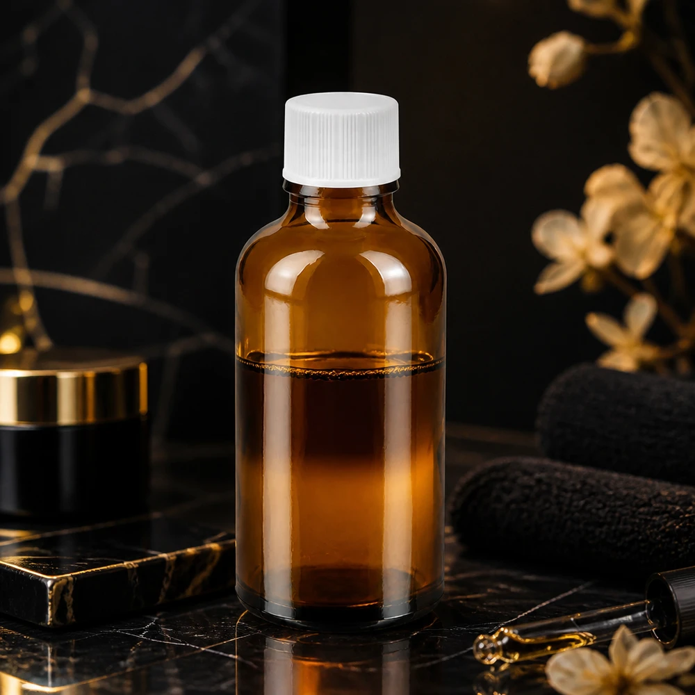 50ml pullo 11mm kierrekorkki valkoinen Standard BrownLine UT18/50 Standard BrownLine UT18/50 Korkealaatuinen 50 ml:n laboratoriopullo, joka on valmistettu kestävästä meripihkalasista ja jossa on tarkka kierre.