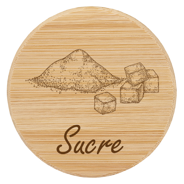 Puupäällyste "sucre" pour WECK RR100 Puupäällyste "sucre" pour WECK RR100