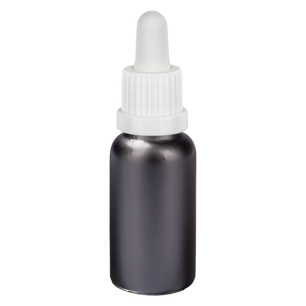 20ml pipettipullo valkoinen tamper-evident-suljin BlackLine UT18/20 20ml pipettipullo valkoinen tamper-evident-suljin BlackLine UT18/20
