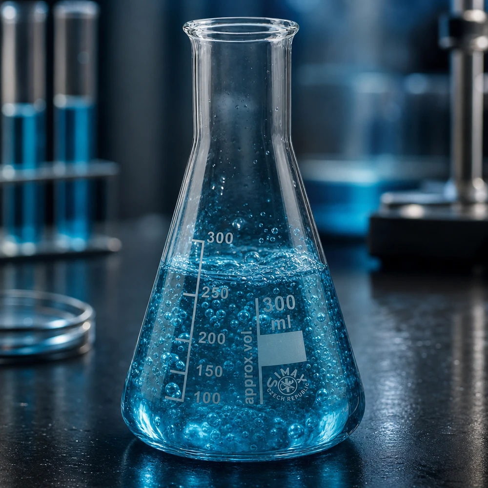 Erlenmeyer-pullo 300ml kapeakaulainen Erlenmeyer-pullo 300ml kapeakaulainen