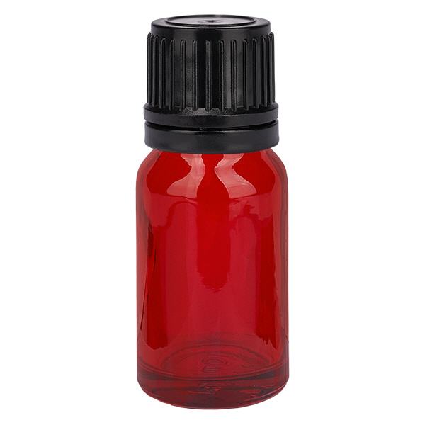 10ml pallopullo 8mm kaaderengas musta sinetöity sulkeminen RedLine UT18/10 RedLine UT18/10