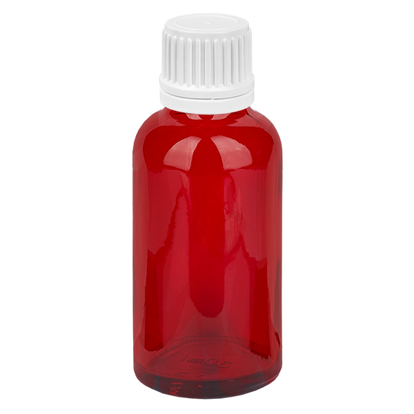 30ml pullo 11mm kierrekorkki valkoinen väärentämisen estävä korkki RedLine UT18/30 RedLine UT18/30