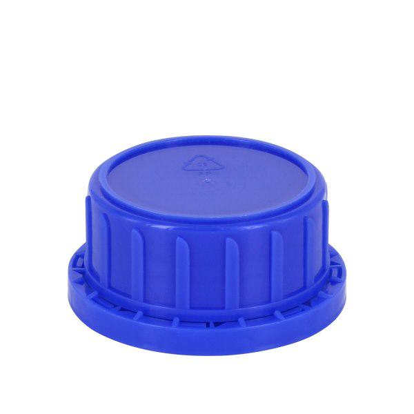 DIN54-kierrekorkki, jossa on kartiomainen tiiviste ja väärentämisen estävä sulkeminen.