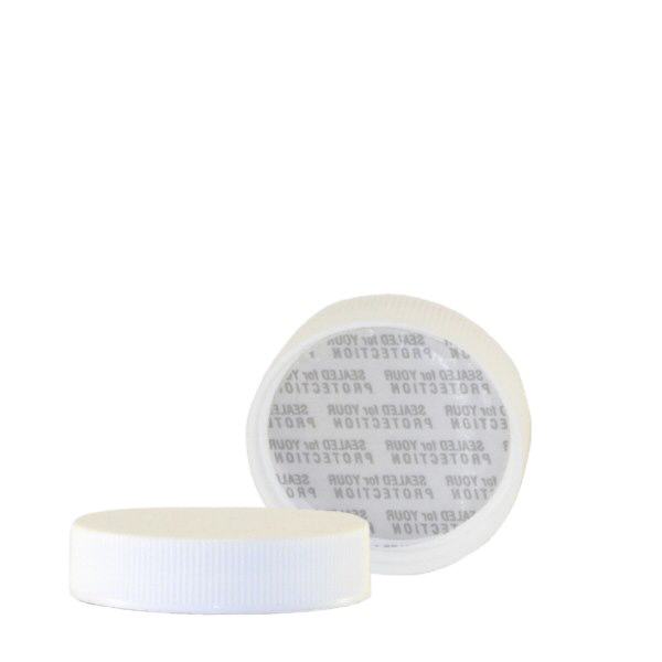 Kierrekorkki 38mm valkoinen SFYP for Petpacker