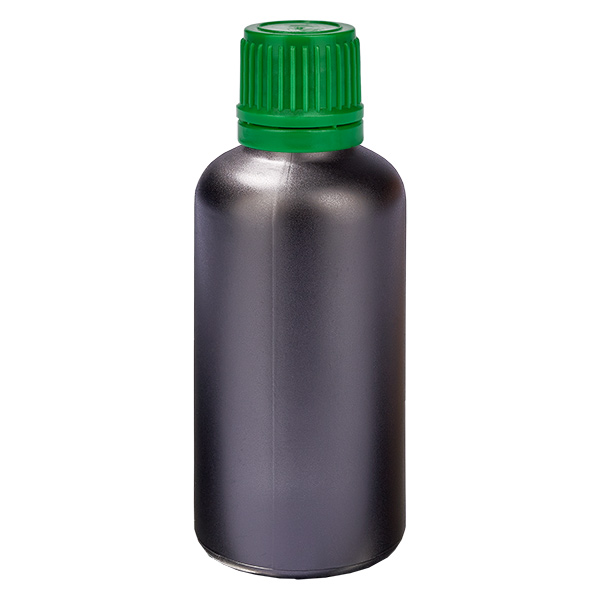50ml pullo 11mm kierrekorkki vihreä väärentämisen estävä korkki BlackLine UT18/50 50ml pullo 11mm kierrekorkki vihreä väärentämisen estävä korkki BlackLine UT18/50