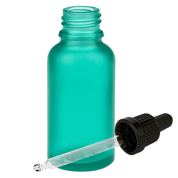 30ml pipettipullo musta tamper-evident-suljin GreenLine UT18/30 30ml pipettipullo musta tamper-evident-suljin GreenLine UT18/30