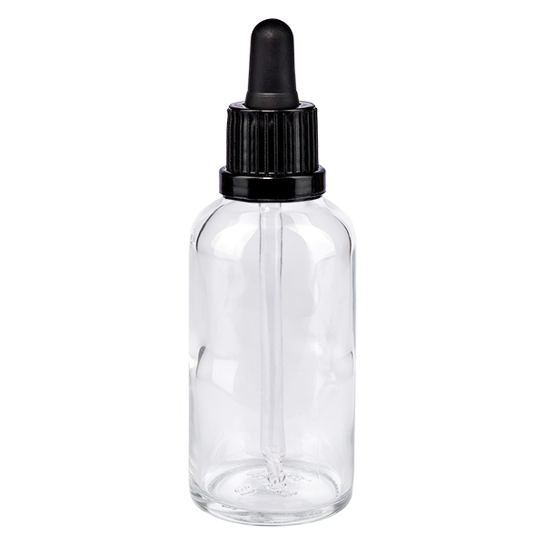 50 ml:n pipettipullo musta väärentämisen estävä sulkeminen ClearLine UT18/50