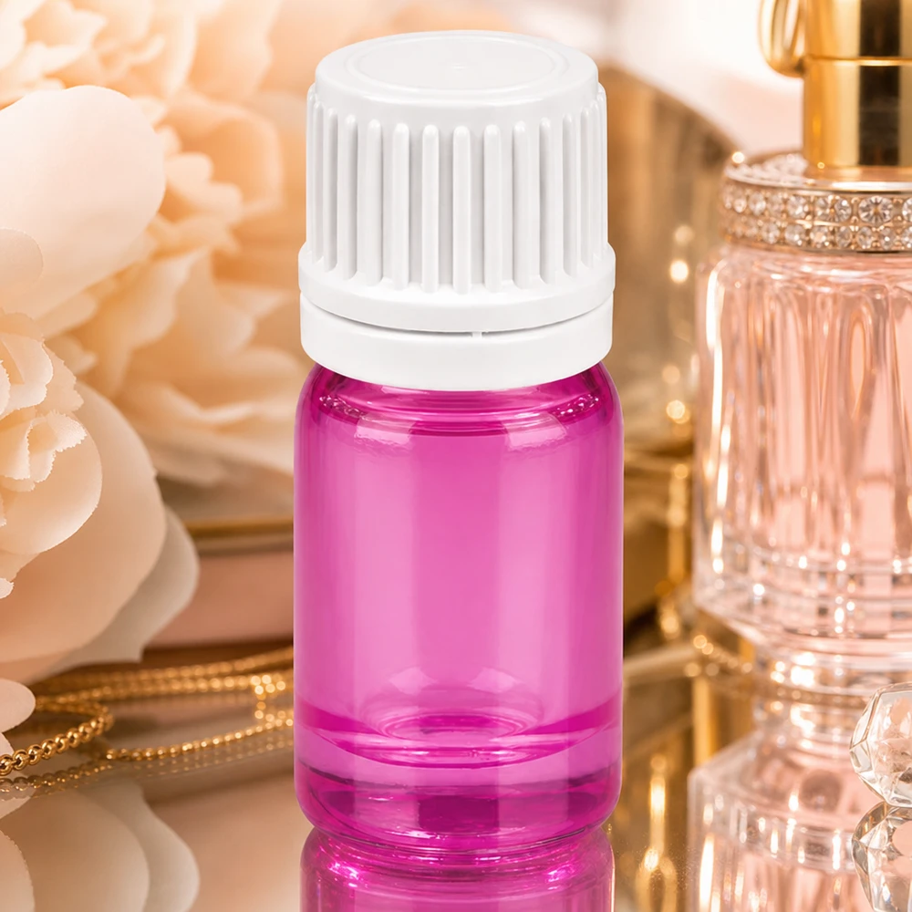 5ml tippapullo 0,7mm valkoinen Originality kierrekorkki PurpleLine UT18/5 PurpleLine UT18/5 Laadukas 5ml tippapullo, jossa on 0,7mm annosteluaukko, violetti aromaterapiaa varten.