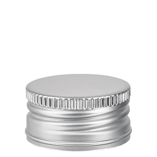 Ruuvikorkki polypropeeni 31.5mm hopea alumiini standardi Ruuvikorkki polypropeeni 31.5mm hopea alumiini standardi