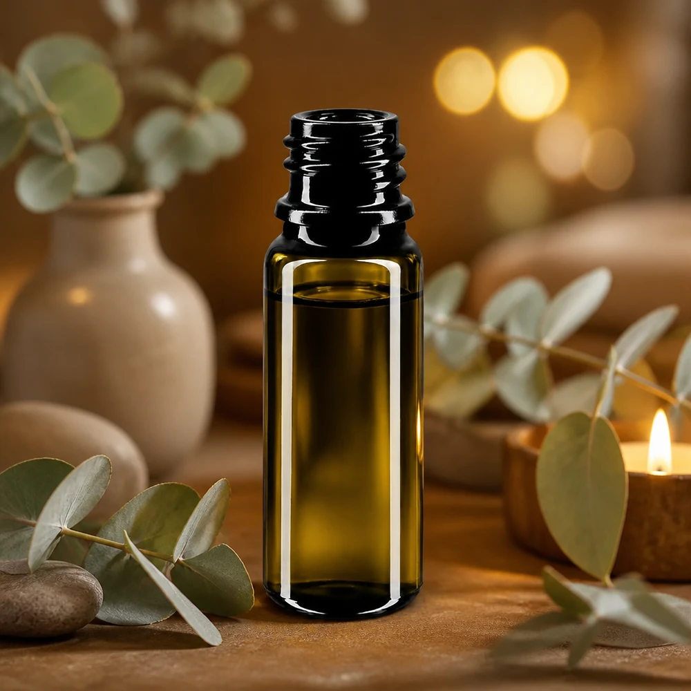 Violetti lasipullo 10ml DIN 18 (Mironglas) Mironglasipullo 10ml DIN 18 lanka violetti aromaterapiaan ja luonnonkosmetiikkaan.