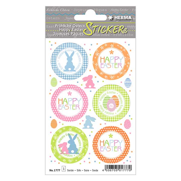 Huipputarrat "Pääsiäistervehdys" (12 tarraa) (12 tarraa)