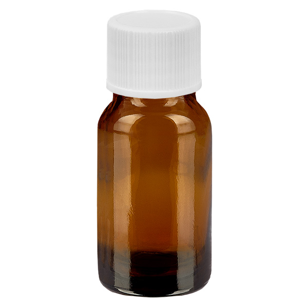 10ml pullo 11mm kierrekorkki valkoinen Standard BrownLine UT18/10 Standard BrownLine UT18/10