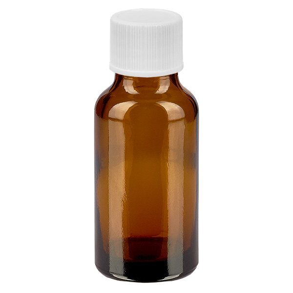 20ml pullo 11mm kierrekorkki valkoinen Standard BrownLine UT18/20 Standard BrownLine UT18/20