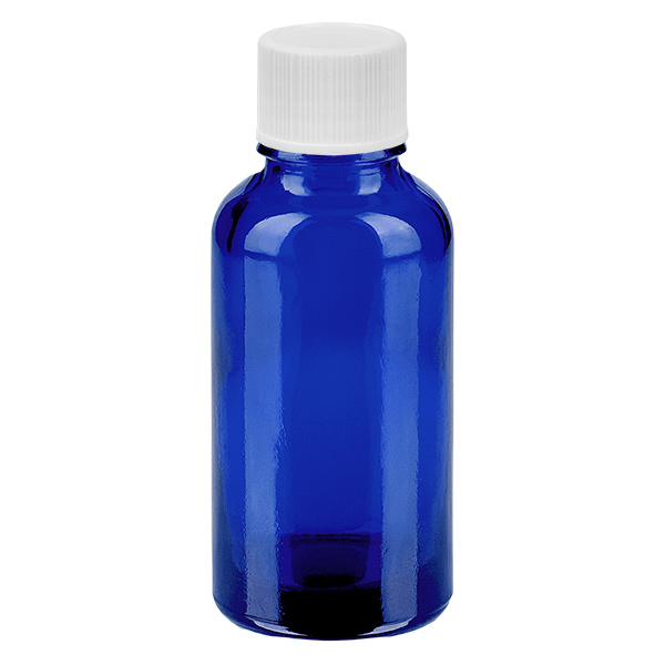 30ml pullo 11mm kierrekorkki valkoinen standardi BlueLine UT18/30 BlueLine UT18/30