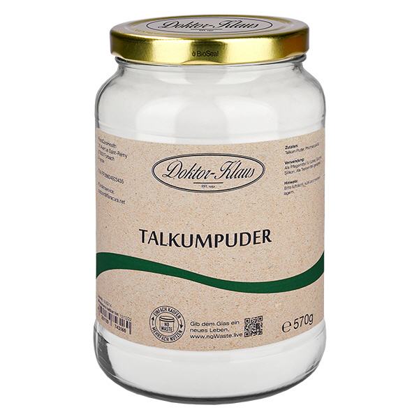 Talkkijauhe 570g Doktor-Klaus noWaste. Talkkijauhe 570g Doktor-Klaus noWaste.