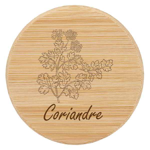 Puupäällyste "Coriandre" pour WECK RR60 Puupäällyste "Coriandre" pour WECK RR60