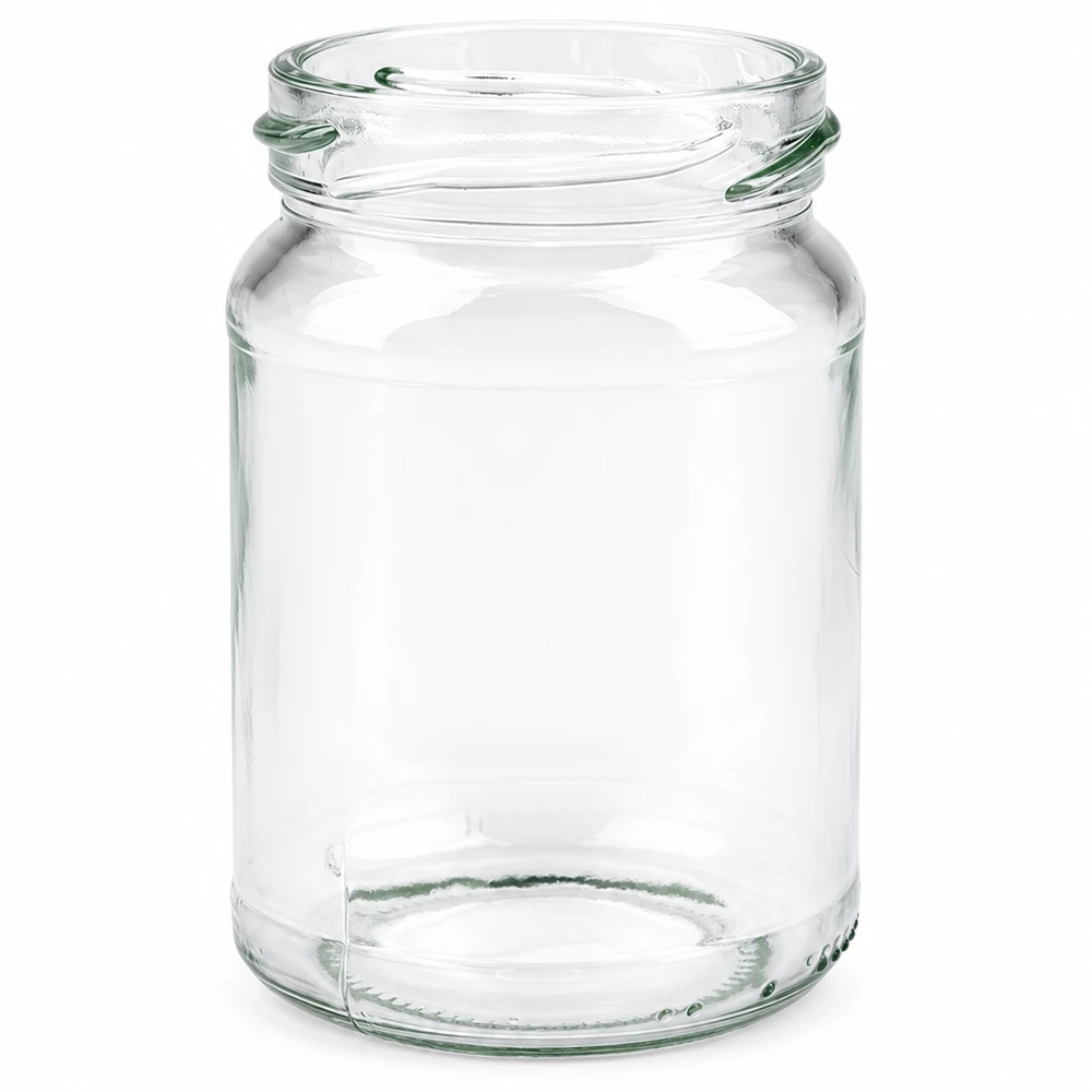 205ml pyöreä purkki ilman kantta (TO58) UNiTWIST UNiTWIST UNiTWIST Runda205 pyöreä purkki 205ml TO58 ruuvikierre tyhjä läpinäkyvä säilykepurkki säilytyspurkki säilytyspurkki